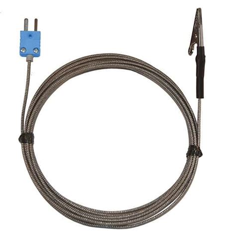 Tc Probe Alligator Clip 2 Ss 10ft Cable T