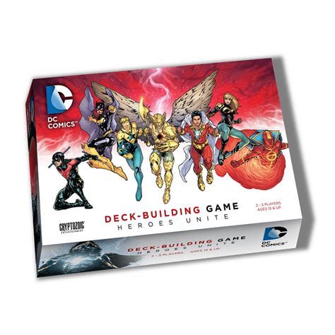 Competitive deck building board games like dominion and clank! DC Comics Deck-Building Game: Heroes Unite VO