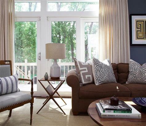 Brown Living Room Interior Design And Furniture Founterior