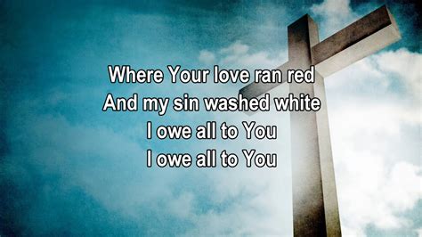 At The Cross Chris Tomlin Passion Worship Song With Lyrics Youtube