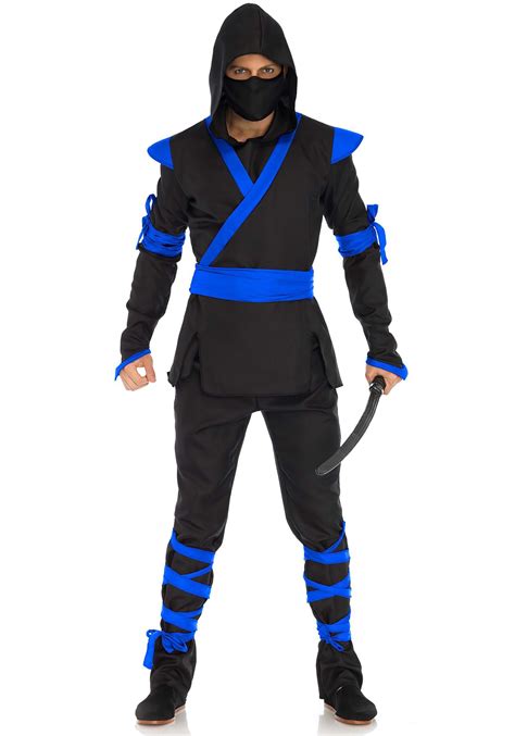 Disfraz De Hombre Azul Ninja Multicolor Yaxa Colombia