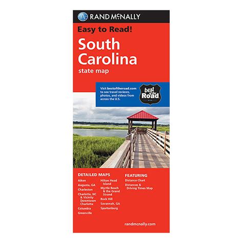 Rand McNally – South Carolina State Map | Geographia Maps