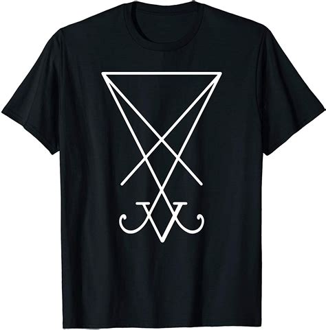 The Sigil Of Lucifer Seal Of Satan T Shirt In 2020 T Shirt T