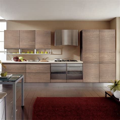 Modern Melamine Kitchen Cabinet Modular Integrated Kitchen Cabinet