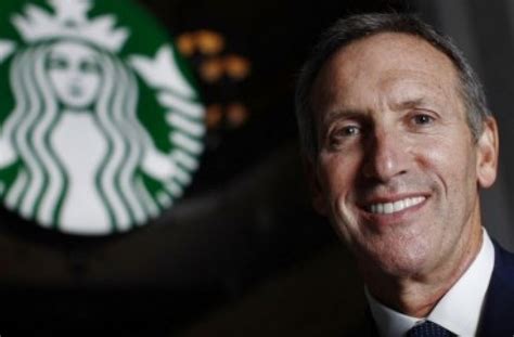 Howard Schultz Chairman President And Ceo Starbucks Corporation