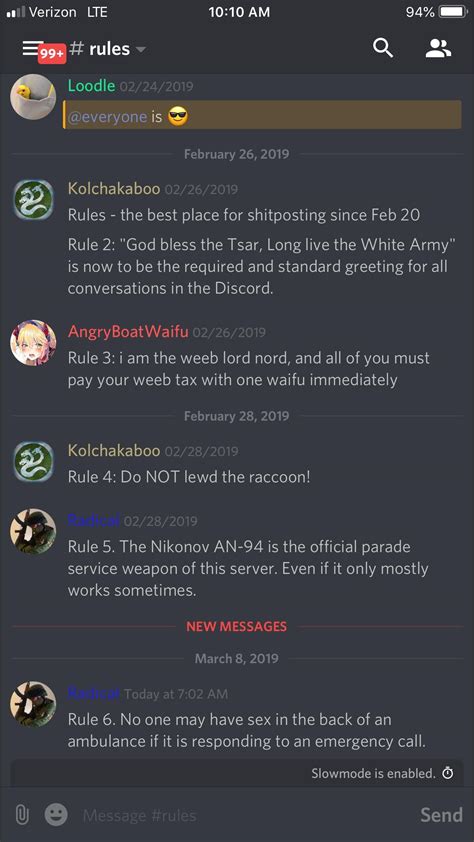 Good Rules For A Discord Server