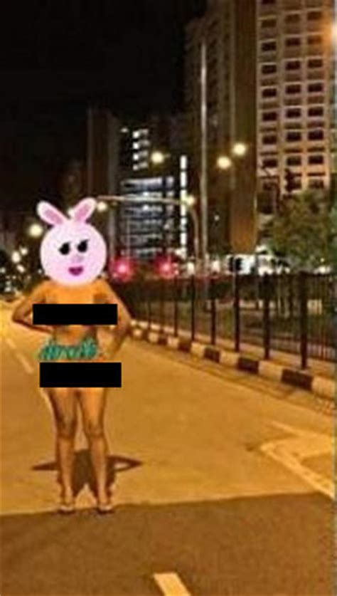 Man Walks Outside Tiong Bahru Plaza With Butt Exposed In