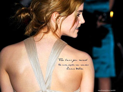 Emma Watson Tattoo Hip