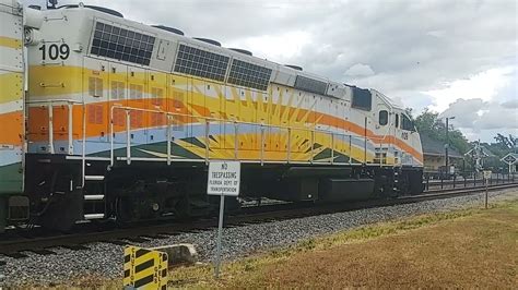 Sunrail Trains In Kissimmee Fl June 2 2021 Youtube