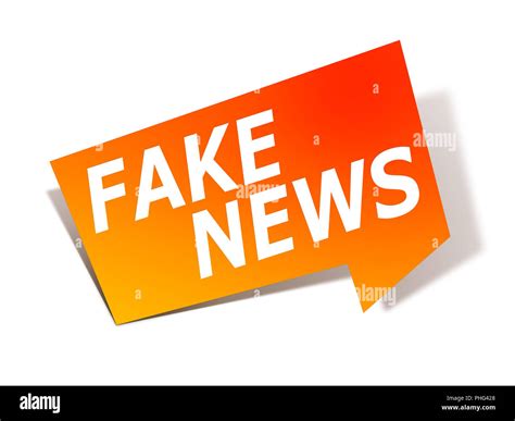 Fake News Warning Bubble Hi Res Stock Photography And Images Alamy