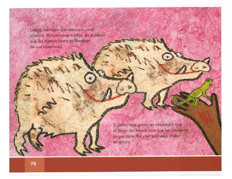 En español existen tres grados: Segundo - Español Lecturas14 - La cola de las lagartijas ...