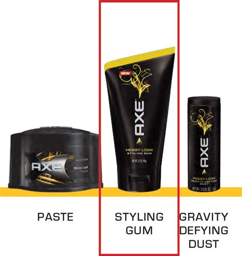 Axe Styling Gum Messy Look 3 2 Ounce Hair Styling Creams Beauty