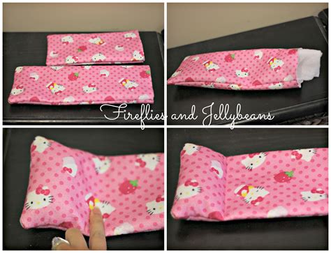 First, open up the sleeping bag and lay it on the floor so the inside is facing up. Easy DIY Barbie Doll Sleeping Bag {tutorial} | Skip To My Lou