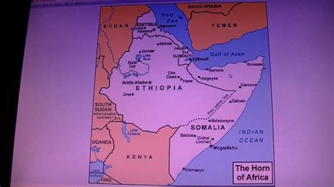 Fun With Maps The Horn Of Africa Youtube