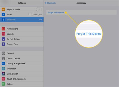 How To Pair Connect Or Forget A Bluetooth Device To The Ipad
