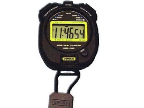 General Tools Sw269 Stopwatch With Clock Tequipment