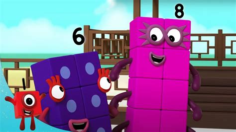 Numberblocks Eight Is Great Learn To Count Learning Blocks Youtube