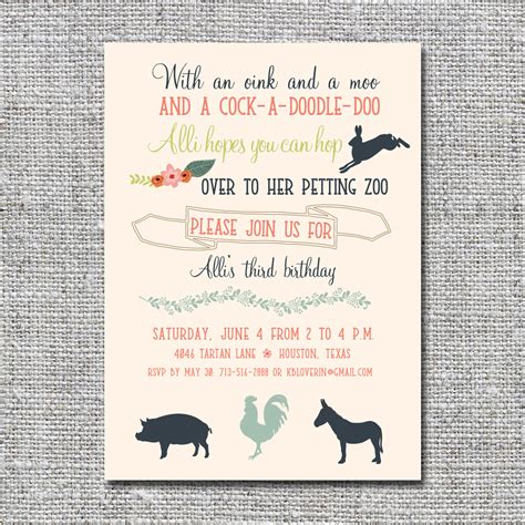 At regular petting zoos, visitors come to view and interact with animals within defined boundaries. Petting zoo birthday invitation — nine0nine creative ...