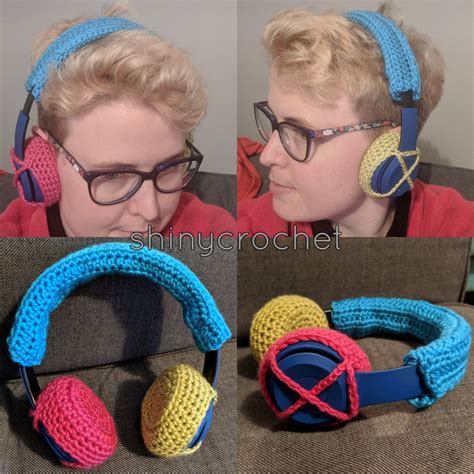 I Made Covers For My Headphones To Protect My Ears Crochet