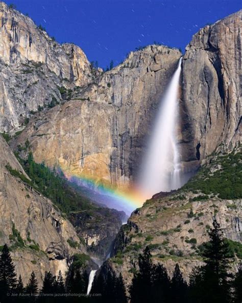 Gorgeous Rainbow Photography Yosemite Falls Yosemite Valley