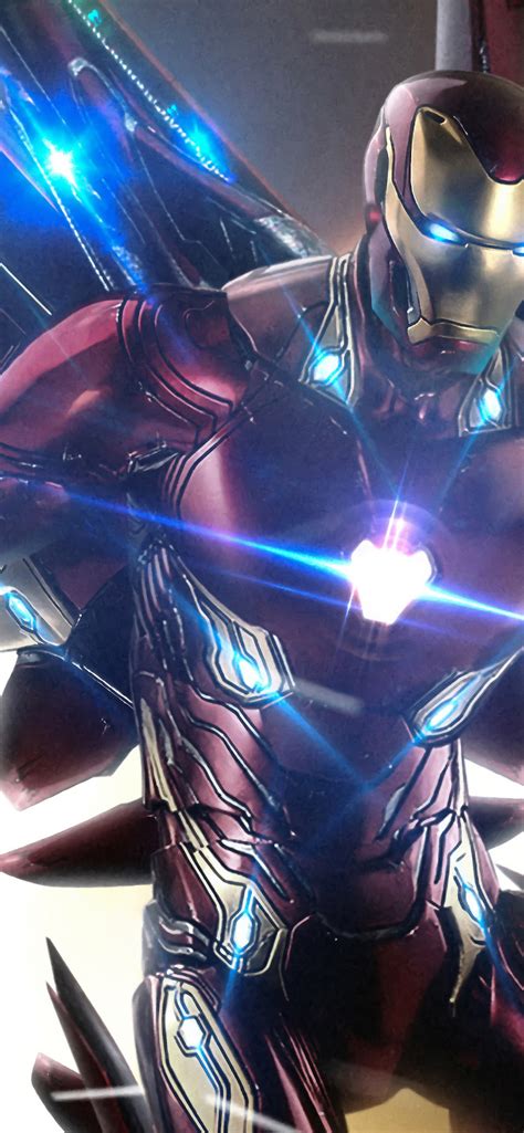 Iron Man Infinity Stones Avengers Iron Man In Endgame 1242x2688