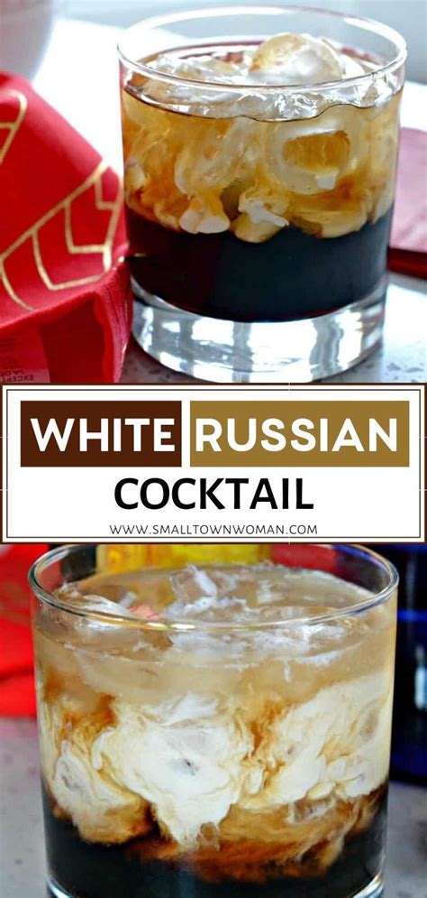 White Russian Cocktail Recipe White Russian Cocktail White Russian Mulled Wine Slow Cooker