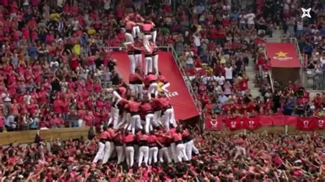 Human Tower Competition Spain Holds Concurs De Castells Youtube