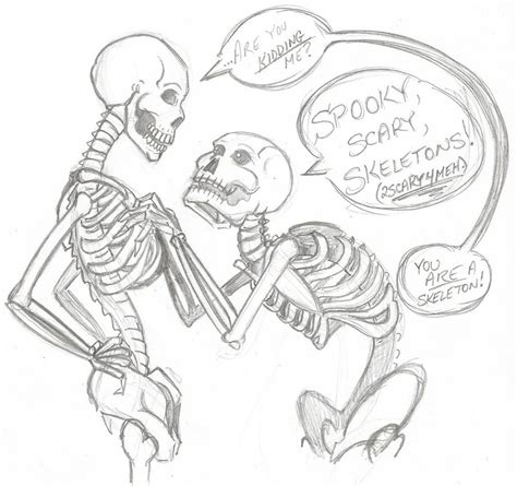 The child asks questions about the body when he or she is growing: Day Sixteen - Spooky, Scary, Skeletons by ChillyAcademicIV ...