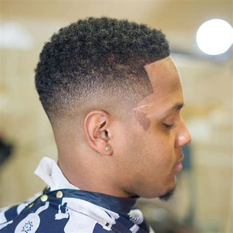 high fade haircut black men