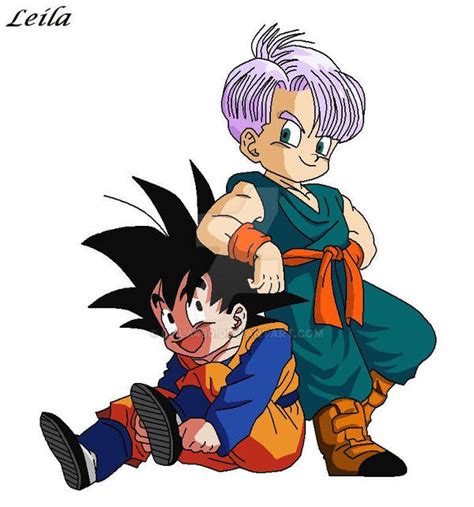 goten and trunks by leila490 on deviantart