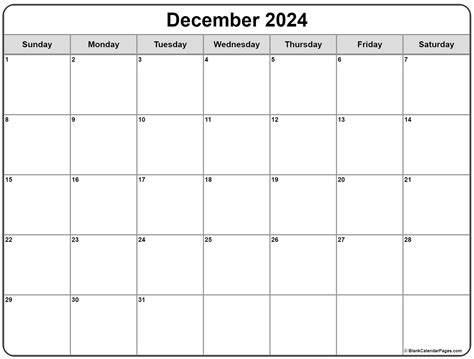 Blank Printable December 2022 Calendar Printable Blank World