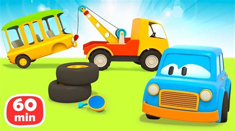 Street Vehicles For Kids Cars Cartoons For Kids And Car Animation