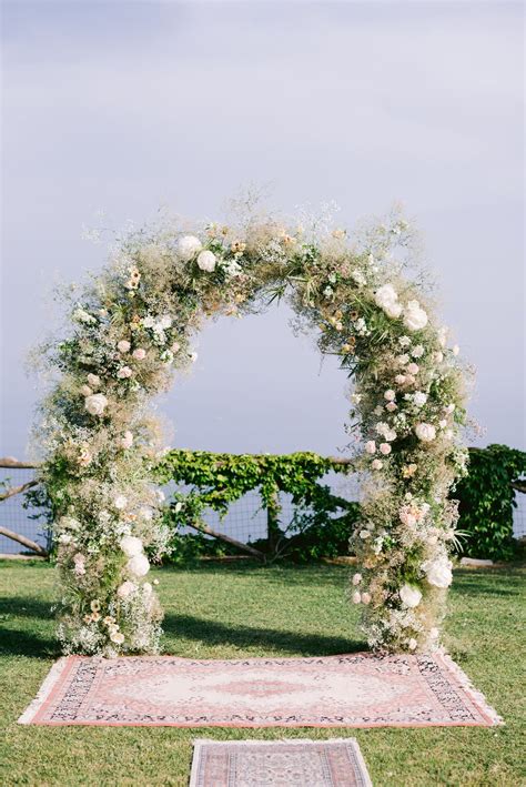 Texturized Flower Arch Wedding Arch Flowers Floral Arch Wedding