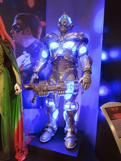 Maybe you would like to learn more about one of these? Arnold Schwarzenegger's Mr. Freeze sub-zero armour from ...