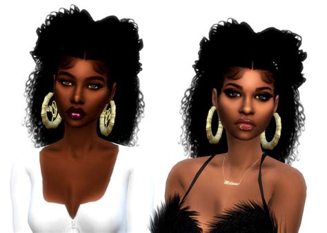 Kelly Hair For Male And Female Sims Sims Hair Sims 4 Black Hair Sims