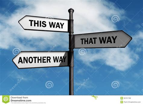 Which Way To Go Royalty Free Stock Photos Image 36757768