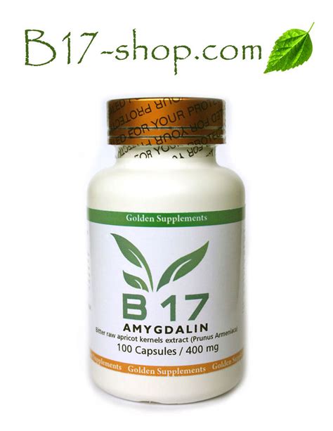 Vitamin B17 100caps400mg 100 Amygdalin Price £4989 Free Shipping
