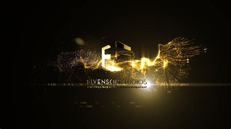 After Effects Gold Logo Particle Reveal Youtube