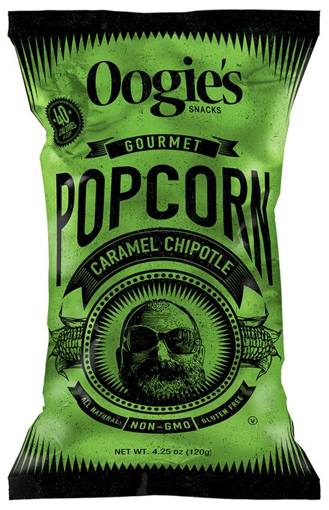 OOgie's Caramel Chipotle Popcorn | Gourmet popcorn, Chipotle, Cheddar popcorn