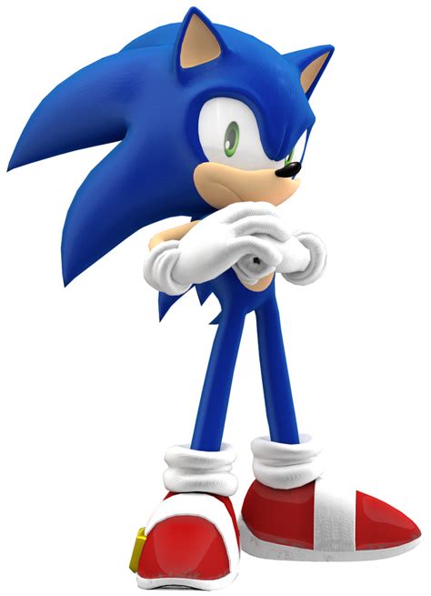 Angry Sonic Pose By Jaysonjean On Deviantart