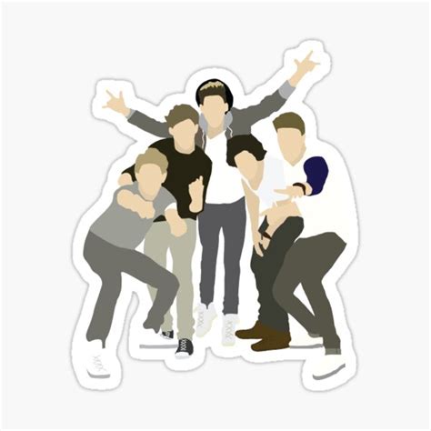 Unique one direction stickers featuring millions of original designs created and sold by independen. One Direction Gifts & Merchandise | Redbubble