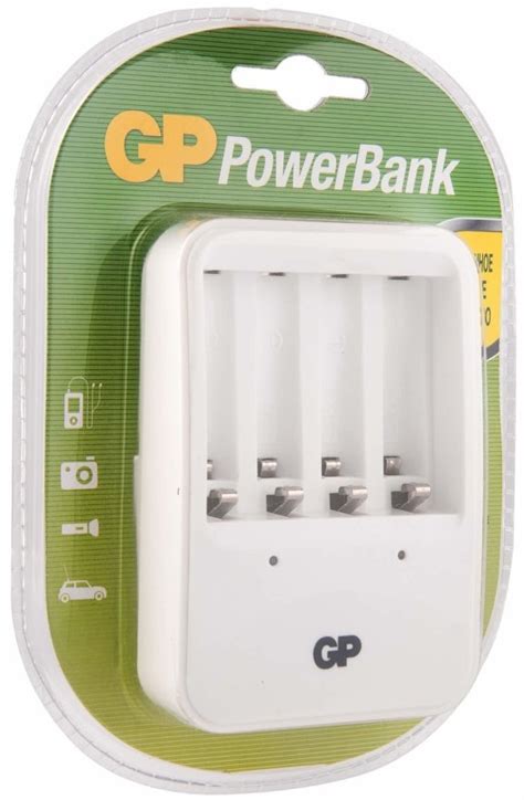 Зарядное устройство Gp Powerbank Gppb420gs 2cr1 Aaaaa White