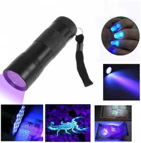 The lower the number the less visible. Question UV Light for blacklight test