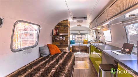 Man Turns 70s Airstream Into A Cool Happy Home Youtube
