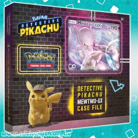 Your opponent's active pokemon is now confused. Detective Pikachu Mewtwo GX Box - Critical Hit