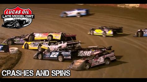 Late Model Dirt Series 2017 Winternationals Crashes And Spins