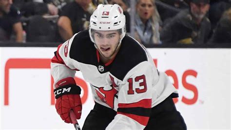 Nico hischier hasn't sustained any setbacks in his recovery from a leg injury. New Jersey Devils news: Nico Hischier to enroll in Swiss army