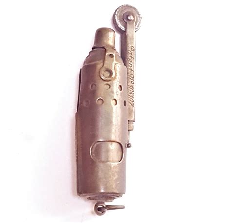 Vintage 1920s Wwi Brass Trench Lighter Imco Made In Austria Patent No