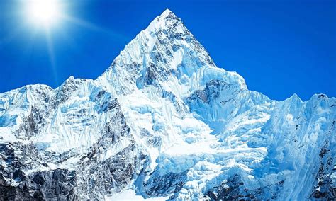 Mount Everest Mural Everest Mountain Hd Wallpaper Pxfuel