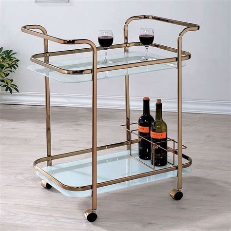 Dining rooms, like foyers, aren't even part of many small houses and apartments. Tiana Serving Cart Furniture Of America | Furniture Cart